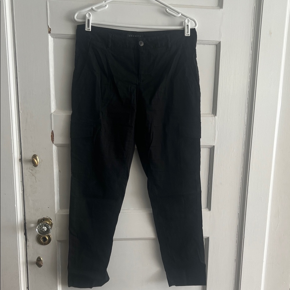 Theory Men's Dark Cargo Pants